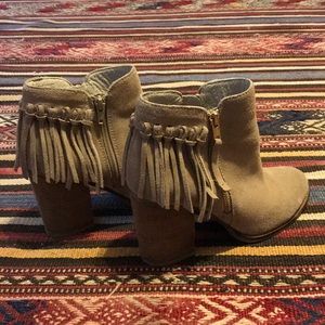 Aldo’s suede ankle boots